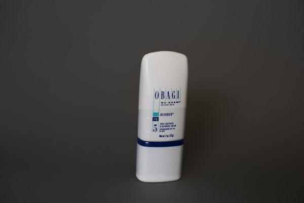 obagi blender cream with gray background